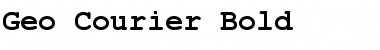Download Geo_Courier Font