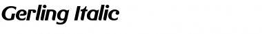 Download Gerling Font