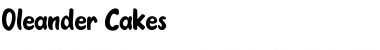 Download Oleander Cakes Font Download Oleander Cakes Font