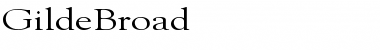 Download GildeBroad Font