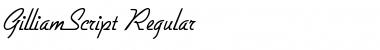 Download GilliamScript Regular Font