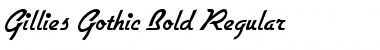 Download Gillies Gothic Bold Regular Font