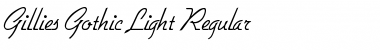 Download Gillies Gothic Light Regular Font