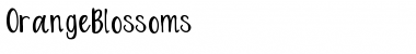 Download OrangeBlossoms Font Download OrangeBlossoms Font