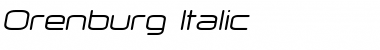 Download Orenburg Font