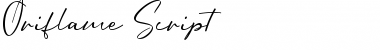Download Oriflame Script Font
