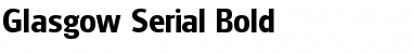 Download Glasgow-Serial Bold Font