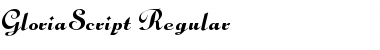 Download GloriaScript Regular Font