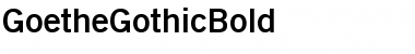 Download GoetheGothic Font
