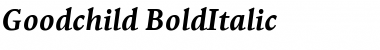 Download Goodchild BoldItalic Font