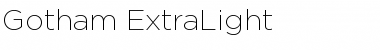Download Gotham ExtraLight Font