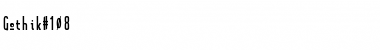 Download Gothik Font