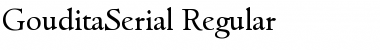 Download GouditaSerial Font
