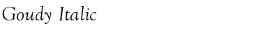 Download Goudy Font