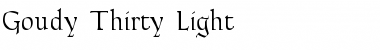 Download Goudy Thirty Font