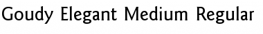 Download Goudy-Elegant-Medium Font