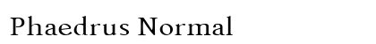 Phaedrus Normal preview