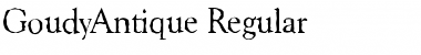 Download GoudyAntique Font