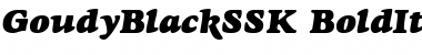 Download GoudyBlackSSK Font