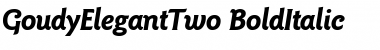 Download GoudyElegantTwo Font