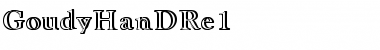 Download GoudyHanDRe1 Font