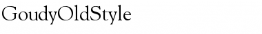 Download GoudyOldStyle Font