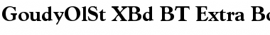 Download GoudyOlSt XBd BT Extra Bold Font