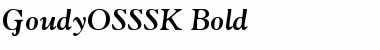Download GoudyOSSSK Font