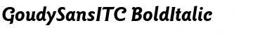Download GoudySansITC Font
