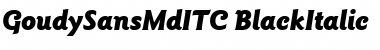 Download GoudySansMdITC Font