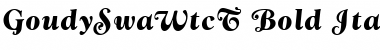 Download GoudySwaWtcT Font
