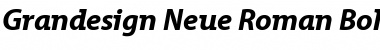 Download Grandesign Neue Roman Font