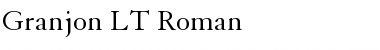 Download Granjon LT Font
