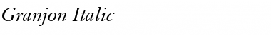 Download Granjon Font