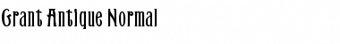 Download Grant Antique Font