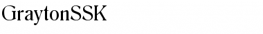 Download GraytonSSK Font