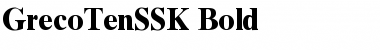 Download GrecoTenSSK Font