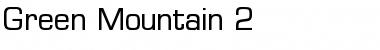 Download Green Mountain 2 Font