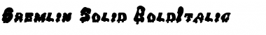 Download Gremlin Solid Font