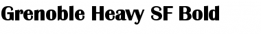 Download Grenoble Heavy SF Font