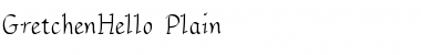 Download GretchenHello Font