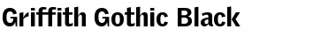 Download Griffith Gothic Black Font