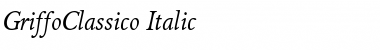 Download GriffoClassico Font