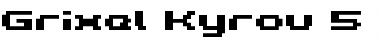 Download Grixel Kyrou 5 Wide Bold Font