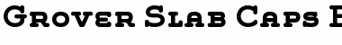 Download Grover Slab Caps Font