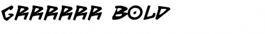 Download Grrrrrr Font