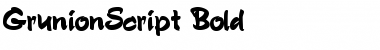 Download GrunionScript Font