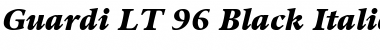 Download Guardi LT Black Font