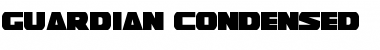 Download Guardian Condensed Font
