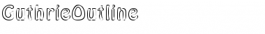Download GuthrieOutline Font